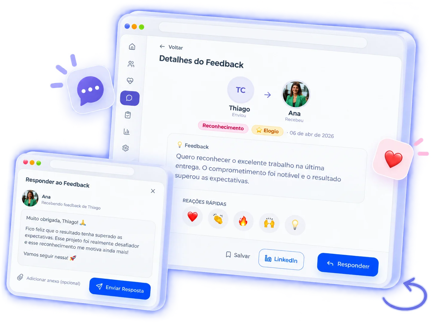 Experiência de feedback na perspectiva da pessoa